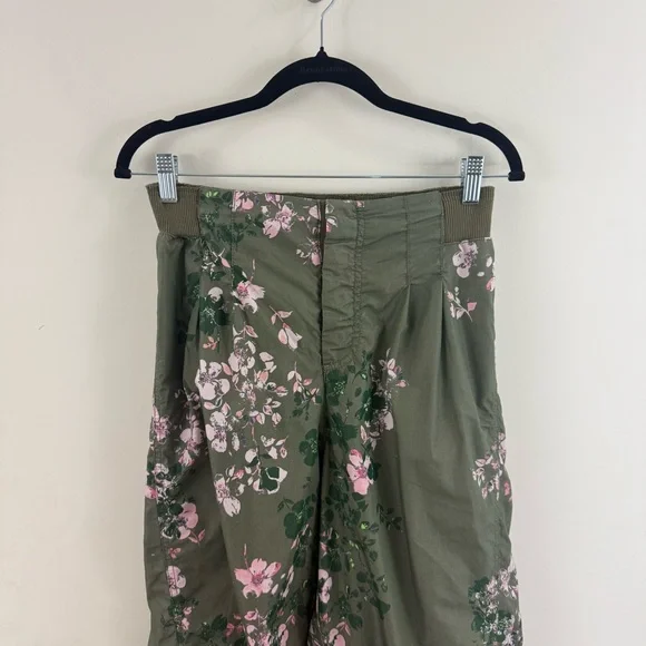 FP Movement by Free People Green Floral Pants - Picture 4 of 16